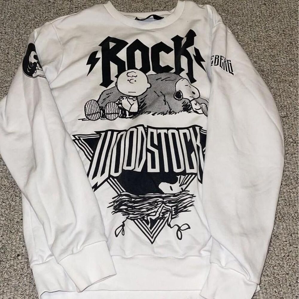 vintage iceberg snoopy sweatshirt super